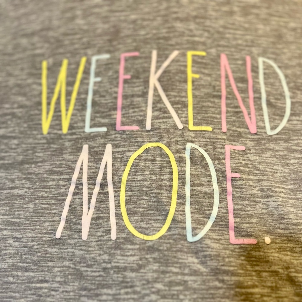 Rae Dunn Gray and Yellow Nightgown